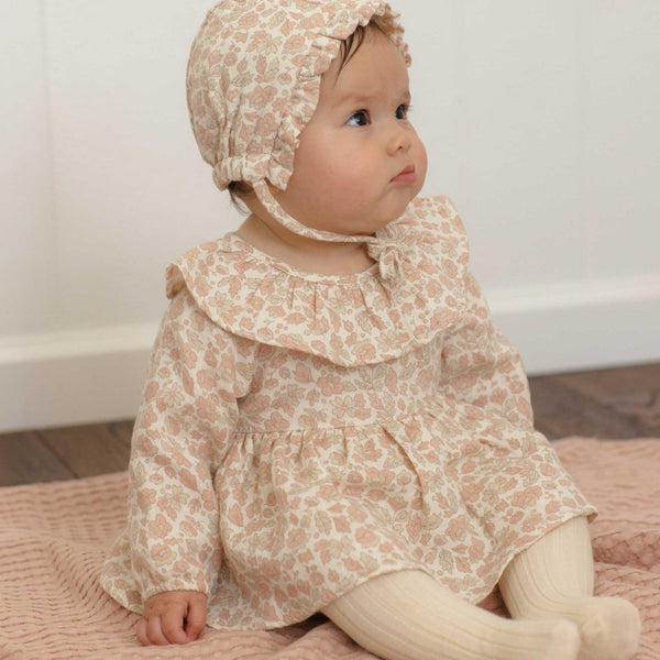 Quincy Mae - Thalia Romper Pink Blossom