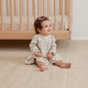 Quincy Mae - Tiered Jersey Dress - Meadow
