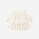 Quincy Mae - Tiered Jersey Dress Floral Vine