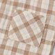 Quincy Mae - Woven Boxy Top Rustic Plaid