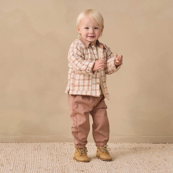 Quincy Mae - Giovani Pant Almond