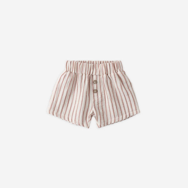 Quincy Mae - Woven Short - Vintage Stripe