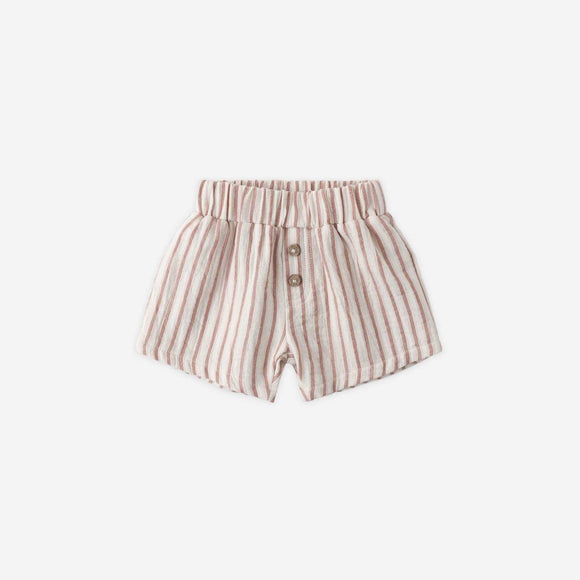 Quincy Mae - Woven Short - Vintage Stripe