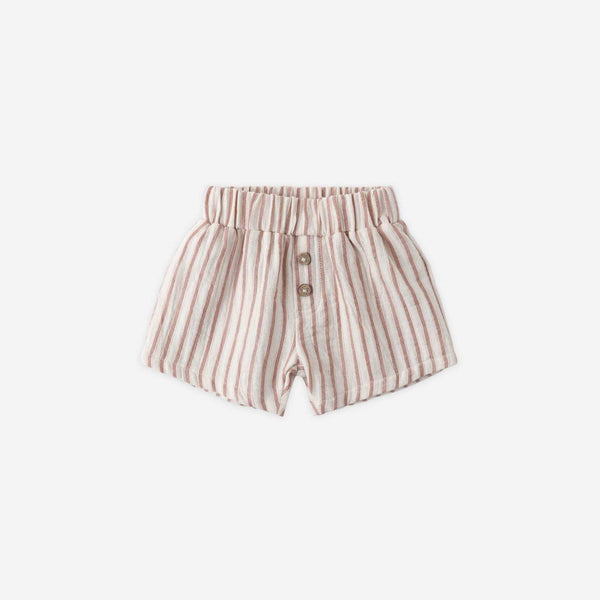 Quincy Mae - Woven Short - Vintage Stripe
