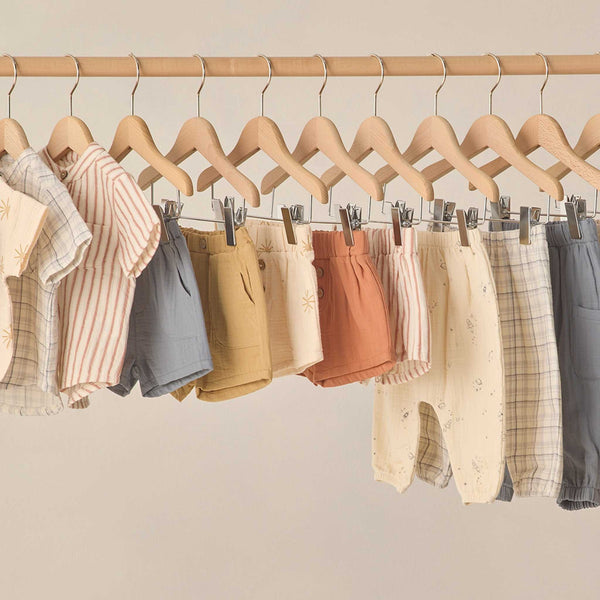 Quincy Mae - Woven Short - Vintage Stripe