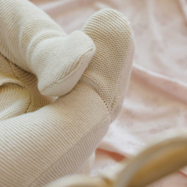 Quincy Mae - Wrap Knit Footie (3 Colors)