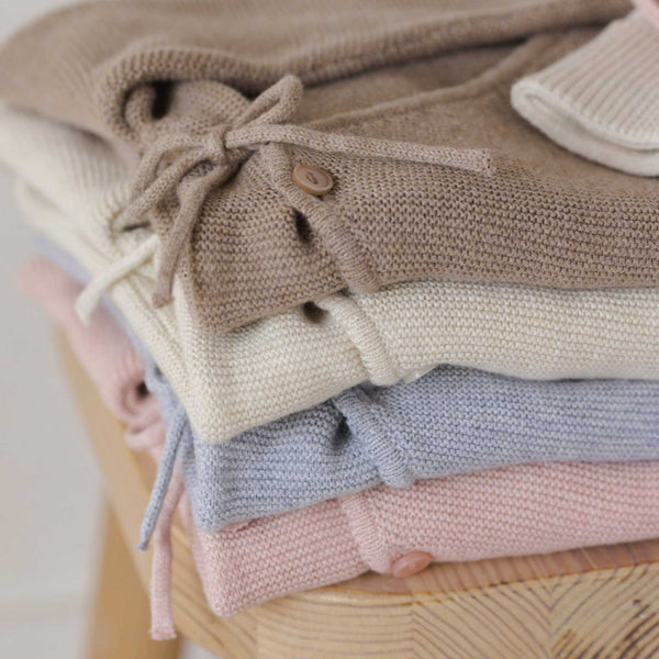 Quincy Mae - Wrap Knit Footie (3 Colors)