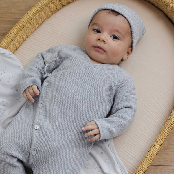 Quincy Mae - Wrap Knit Footie (3 Colors)