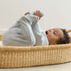 Quincy Mae -  Wrap Top + Footed Pant Set - Cloud