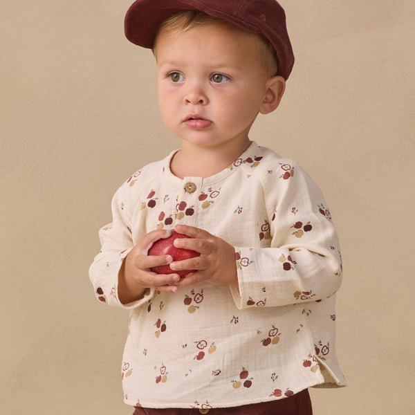 Quincy Mae - Zion Shirt - Apples