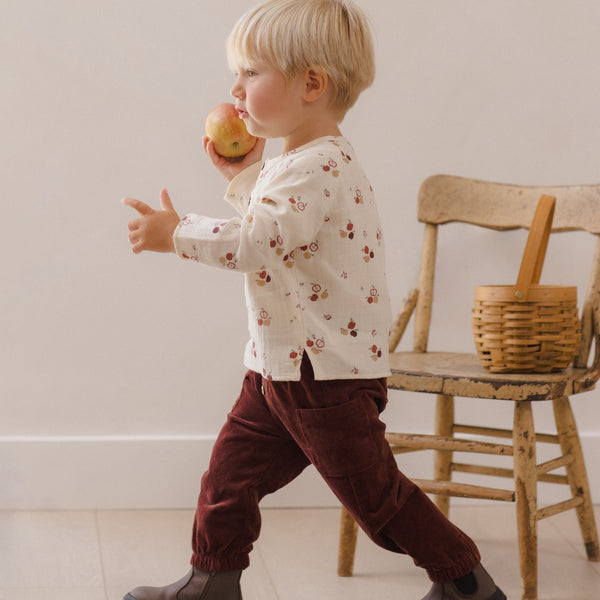 Quincy Mae - Zion Shirt - Apples