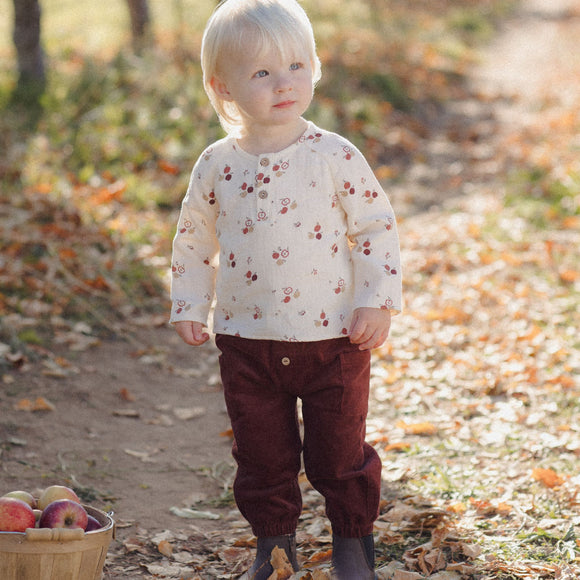 Quincy Mae - Zion Shirt - Apples