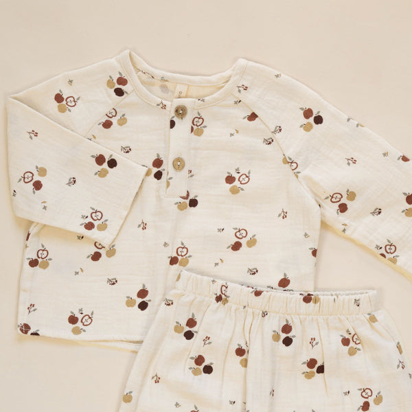 Quincy Mae - Zion Shirt - Apples
