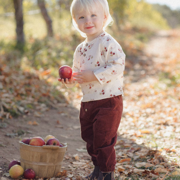 Quincy Mae - Zion Shirt - Apples