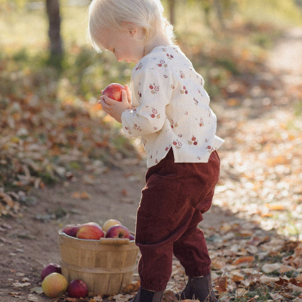 Quincy Mae - Zion Shirt - Apples