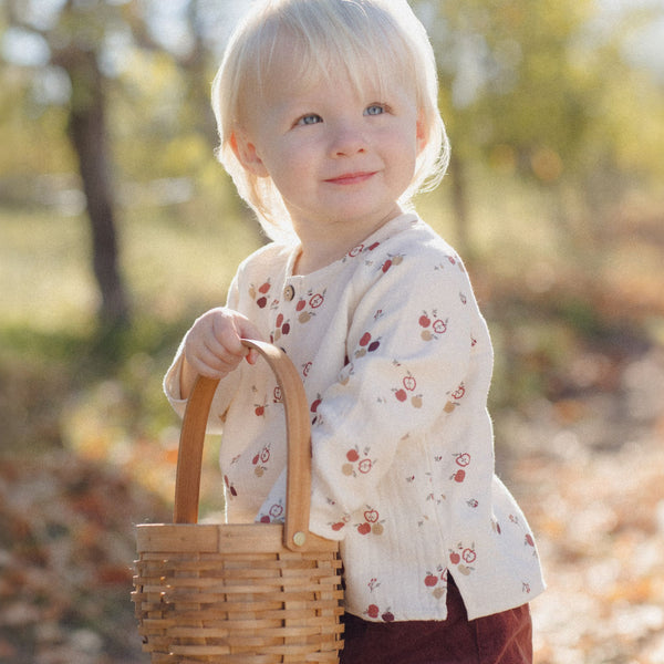 Quincy Mae - Zion Shirt - Apples
