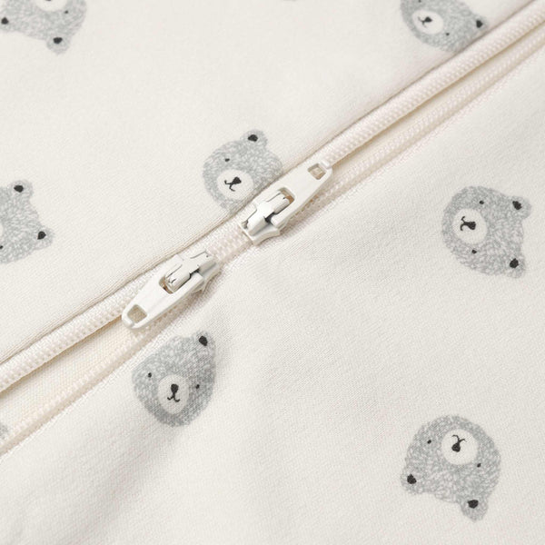 Quincy Mae - Zip Long Sleeve Sleeper - Bears