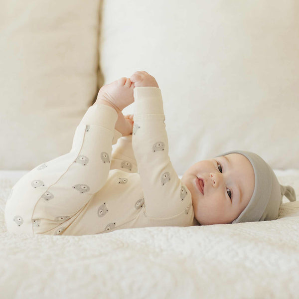 Quincy Mae - Zip Long Sleeve Sleeper - Bears