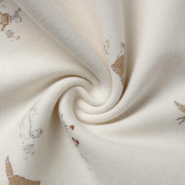 Quincy Mae - Zip Long Sleeve Sleeper - Fox Land