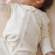 Quincy Mae - Zip Long Sleeve Sleeper Footie - Bunnies