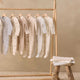Quincy Mae -Zip Long Sleeve Sleeper Footie Cloud Stripe