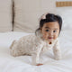 Quincy Mae -  Zip Long Sleeve Sleeper Footie Floral Vine