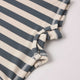 Quincy Mae - Zip Rashguard One-Piece - Retro Ocean Stripe