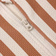 Quincy Mae - Zip Rashguard One-Piece - Retro Poppy Stripe
