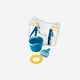 Quut Toys - Quut Beach Set - Bucki, Raki and a Magic Sand Shaper