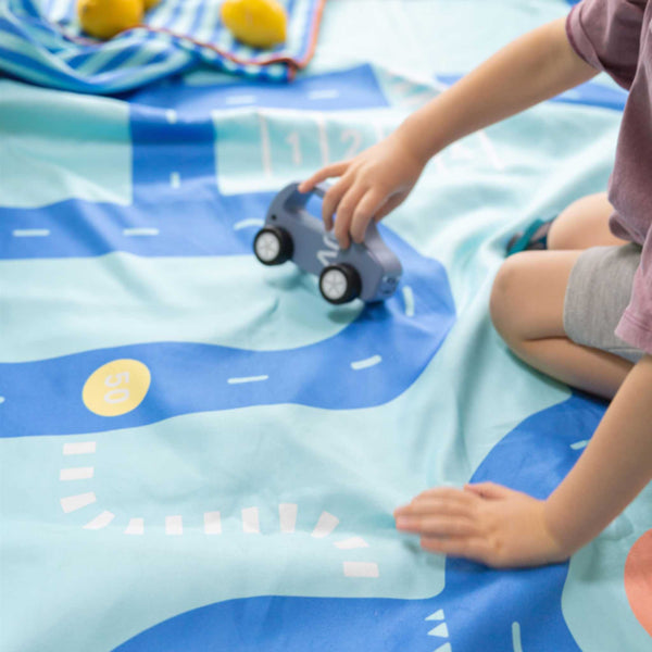 Quut Toys - Quut Play Towels-Size M, Interactive Design, Game & Patterns