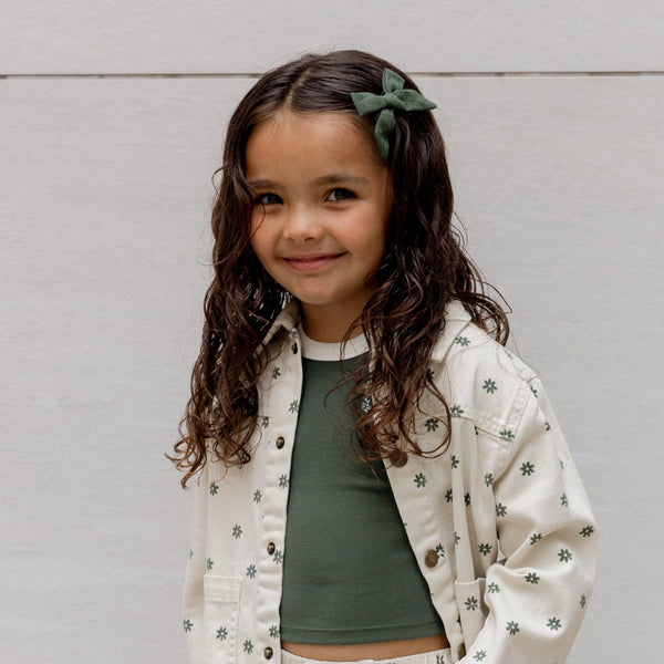Rylee + Cru - Bows, Set of 2 - Green