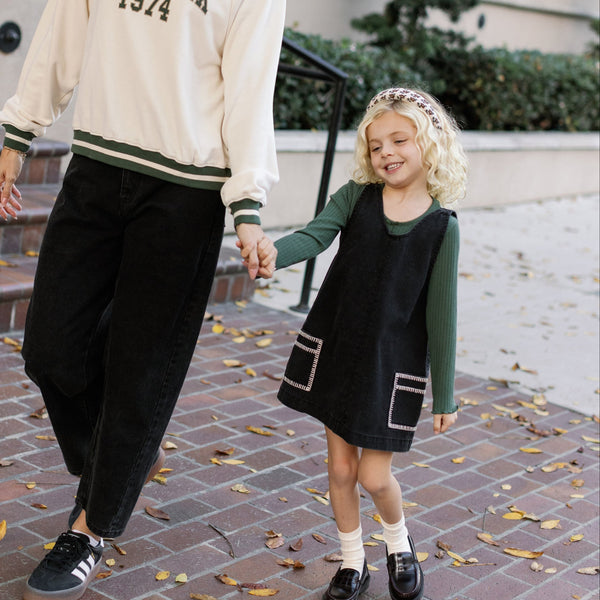 Rylee + Cru - Ribbed Long Sleeve - Green