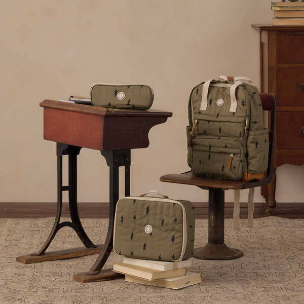 Rylee + Cru - Lunch Bag - Bolts / Olive