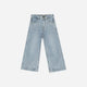 Rylee + Cru - Straight Leg Pant - Light Washed Denim