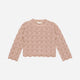 Rylee + Cru - Crochet Knit Pullover - Rose