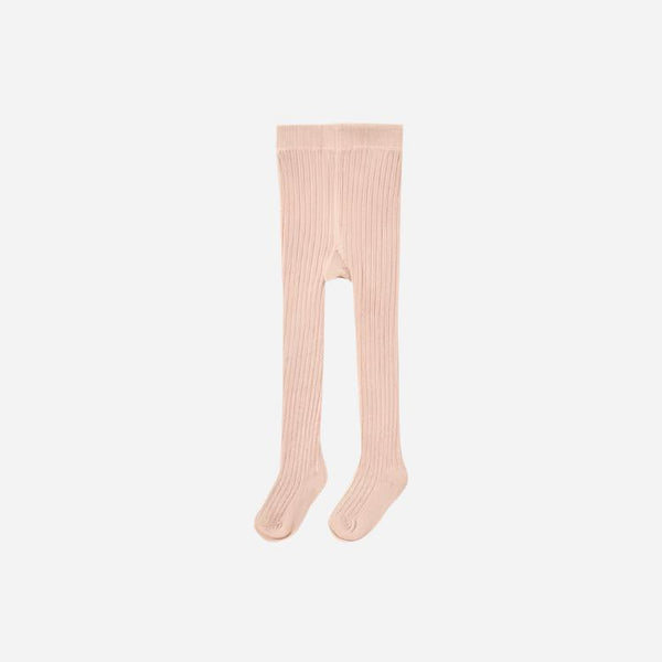 Rylee + Cru - Ribbed Tights - Rose