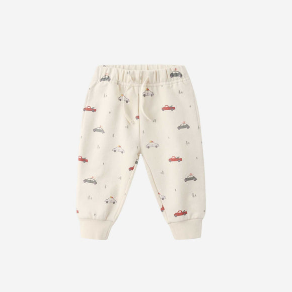Quincy Mae - Relaxed Fleece Sweatpant - Cars