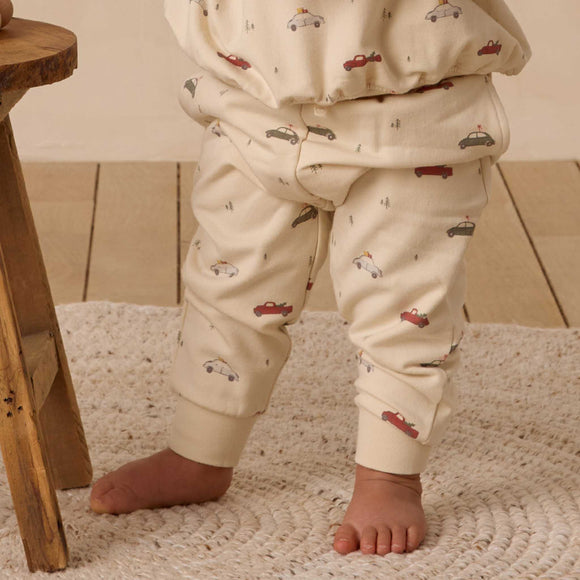 Quincy Mae - Relaxed Fleece Sweatpant - Cars