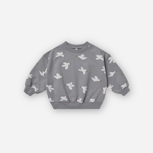 Rylee + Cru - Relaxed Sweatshirt - Birds