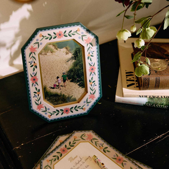 Rifle Paper Co. - Aster Paper Wrapped Picture Frame