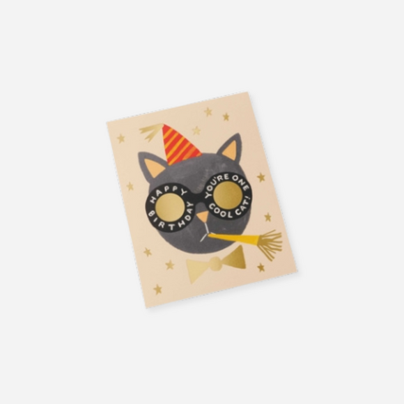 Rifle Paper Co. - Birthday Cat Card