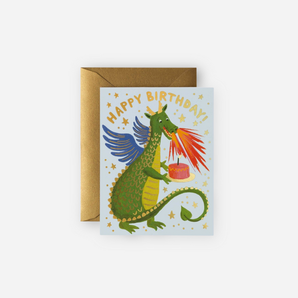 Rifle Paper Co. - Birthday Dragon Card
