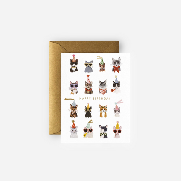 Rifle Paper Co. - Cool Cats Birthday Card