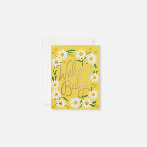 Rifle Paper Co. - Daisy Baby Card