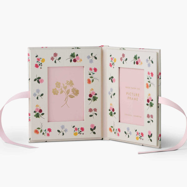 Rifle Paper Co. - Ditsy Dahlia Folio Paper Wrapped Picture Frame