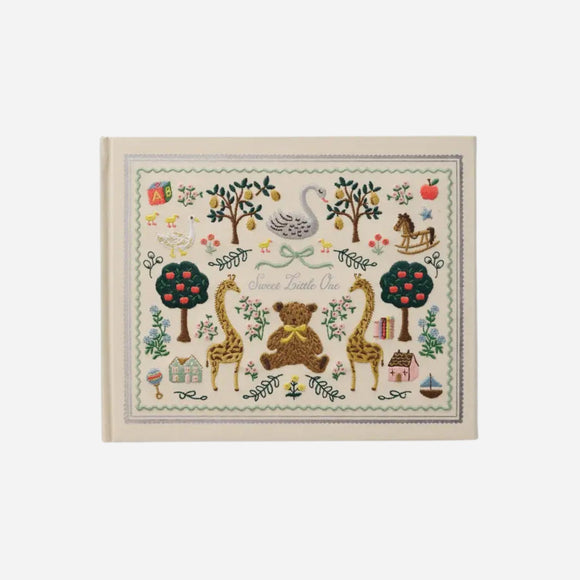 Rifle Paper Co.  - Storybook Embroidered Baby Book