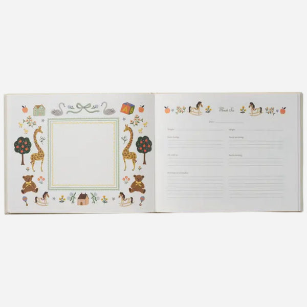 Rifle Paper Co.  - Storybook Embroidered Baby Book