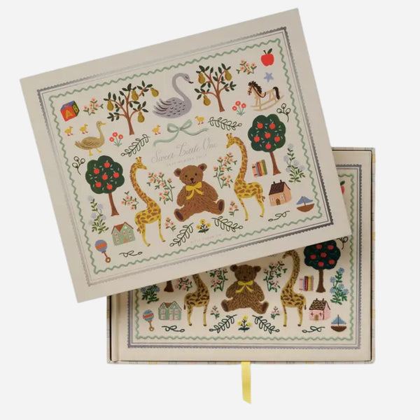 Rifle Paper Co.  - Storybook Embroidered Baby Book