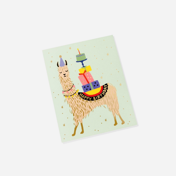 Rifle Paper Co. - Llama Birthday Card