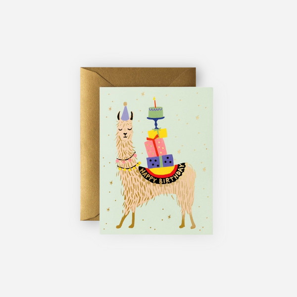Rifle Paper Co. - Llama Birthday Card